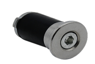 MODULAR SOLUTION D28 END CAP<BR>METAL INSERT END CAP FOR D28 SHAFT
